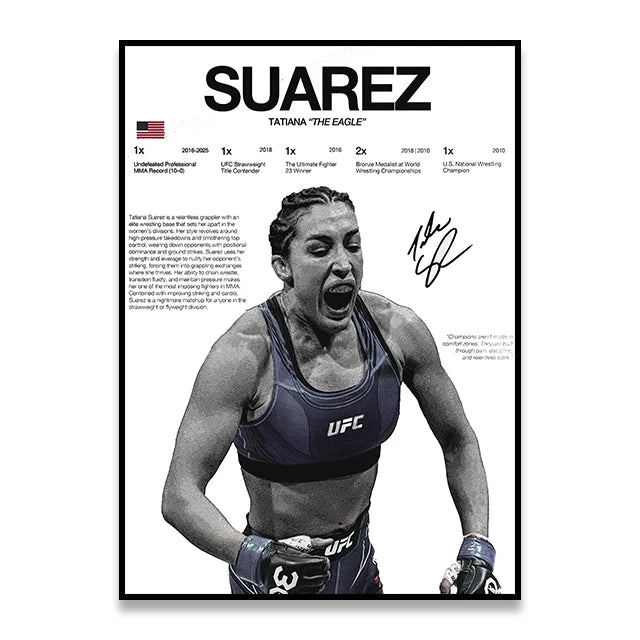 TATIANA SUAREZ POSTER