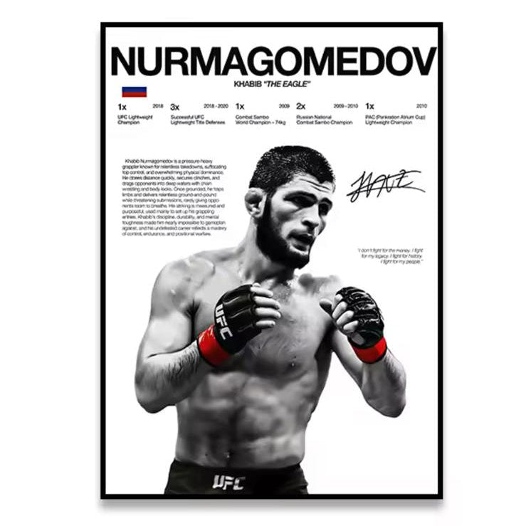 KHABIB NURMAGOMEDOV POSTER