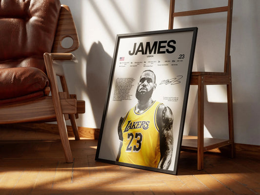 LEBRON JAMES POSTER