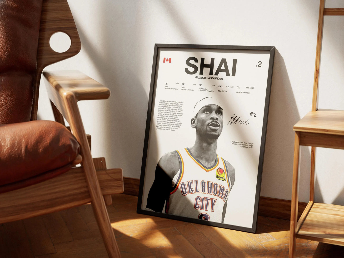 GILGEOUS-ALEXANDER SHAI POSTER