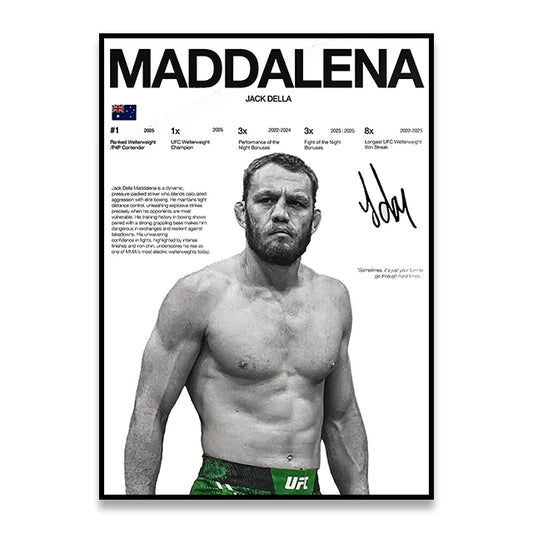 JACK DELLA MADDALENA POSTER