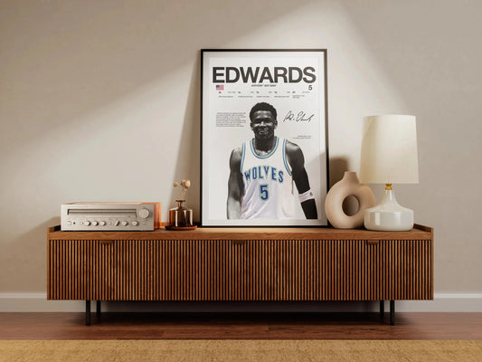 ANTHONY EDWARDS POSTER