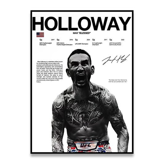 MAX HOLLOWAY POSTER