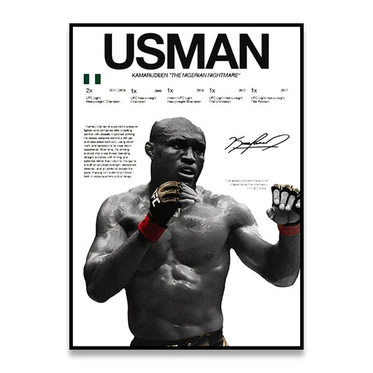 KAMARU USMAN POSTER