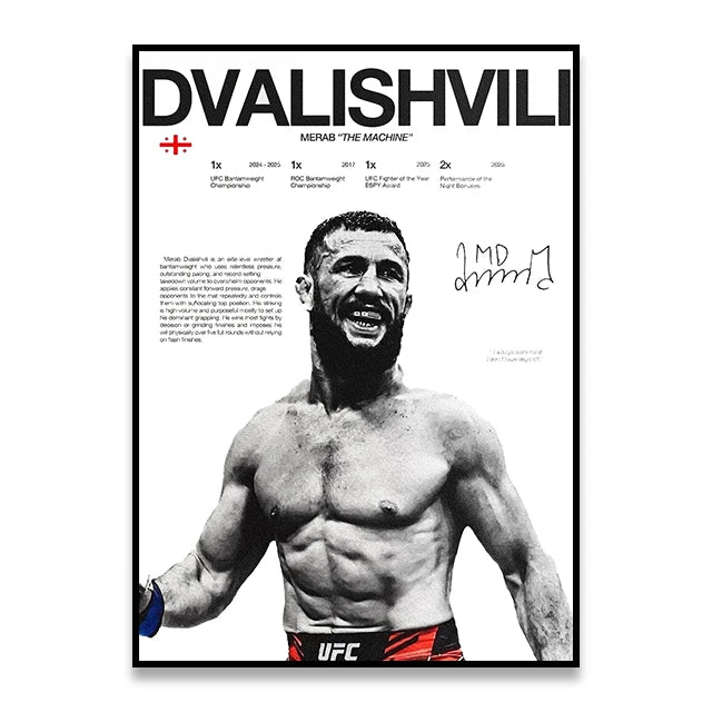 MERAB DVALISHVILI POSTER
