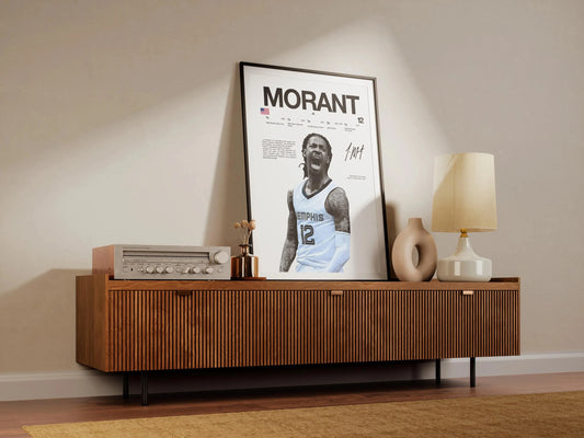 JA MORANT POSTER