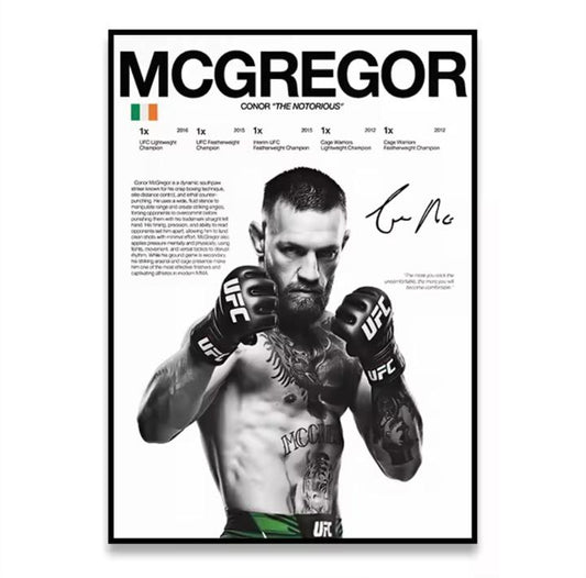 CONOR MCGREGOR POSTER