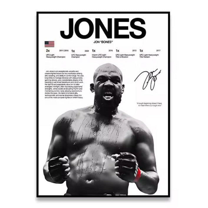 JON JONES POSTER